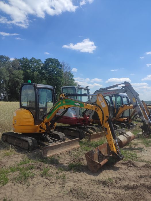 Wynajem minikoparki 1-9t mini ładowarka