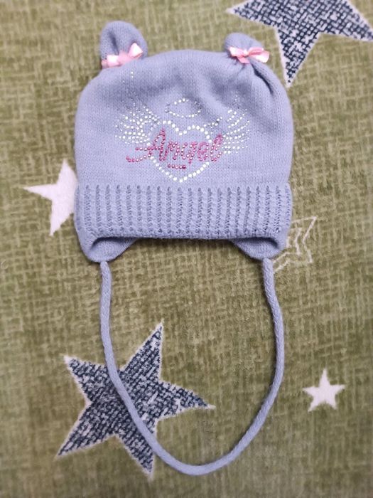 Шапка для девочки (зима)