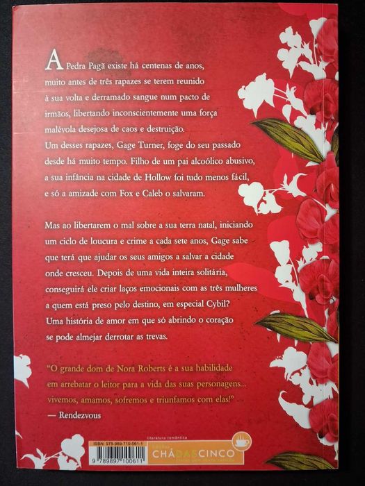 Livro "Pedra Pagã" - Nora Roberts