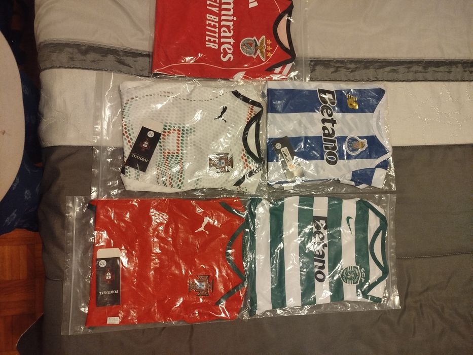 Camisolas de desporto
