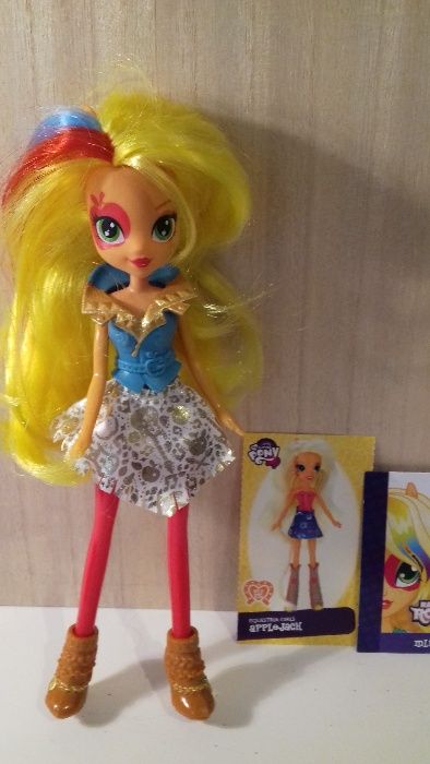 lalka equestria girls applejack