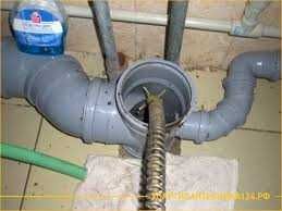 Прочістка каналізації спеціальним оборудованием.