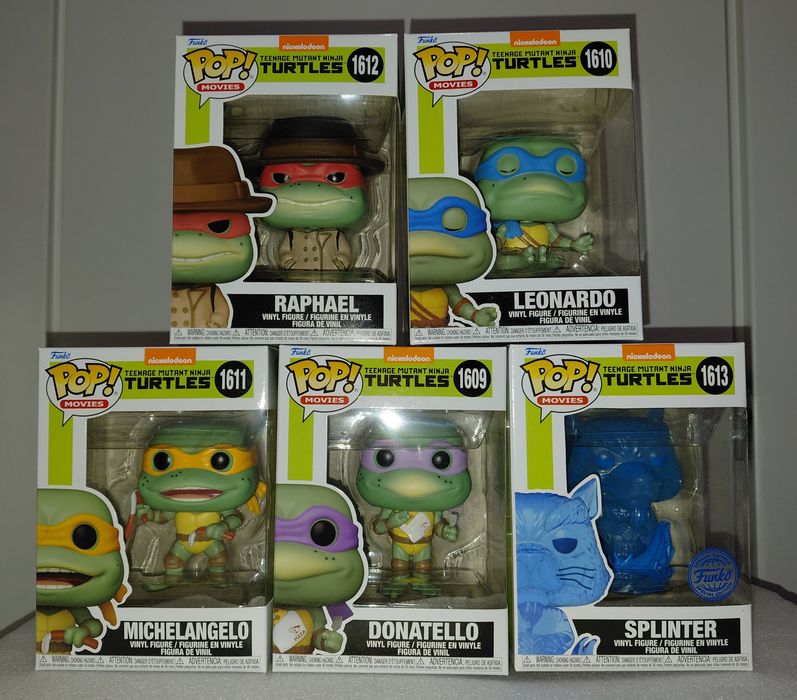 Funko Pop Movies Teenage Mutant Ninja Turtles 5 Pack