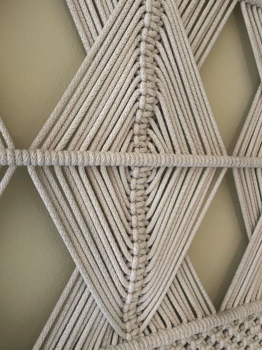 Macramé 68x90cm handmade