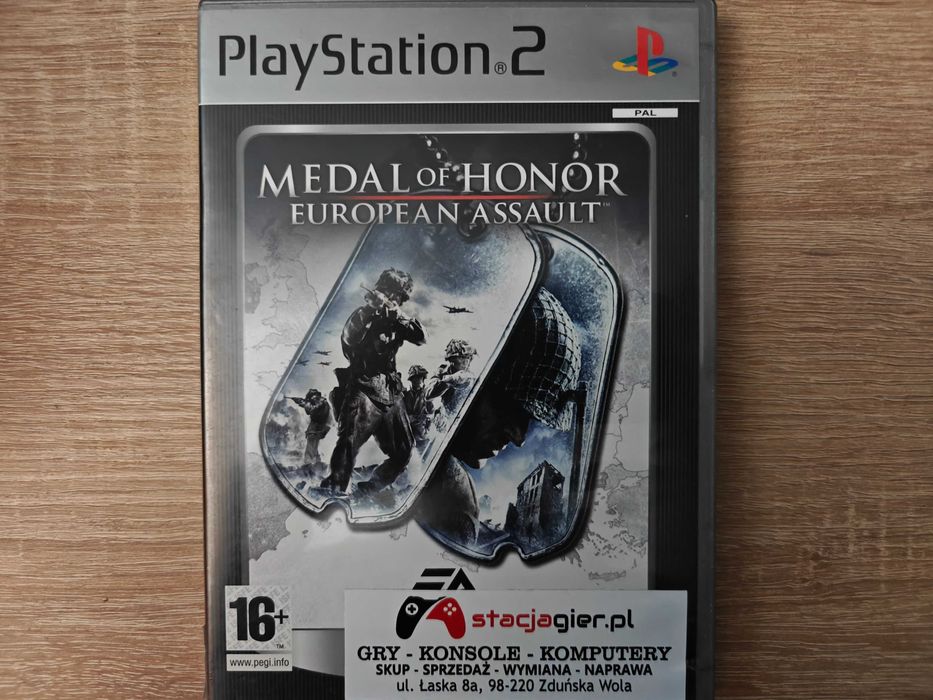 Medal of Honor European Assault PS2 Playstation 2