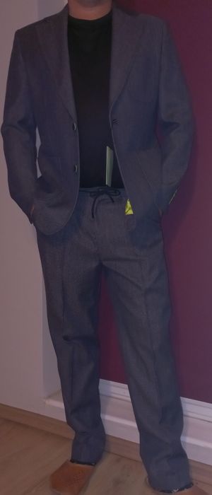 Garnitur Vistula i Prosto nowy marynarka i spodnie