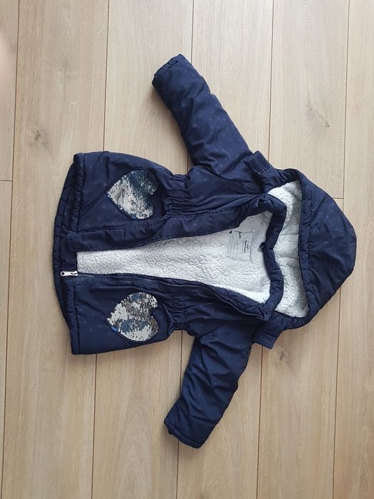 Kurtka zimowa z kapturem ciepła 104 Toplino