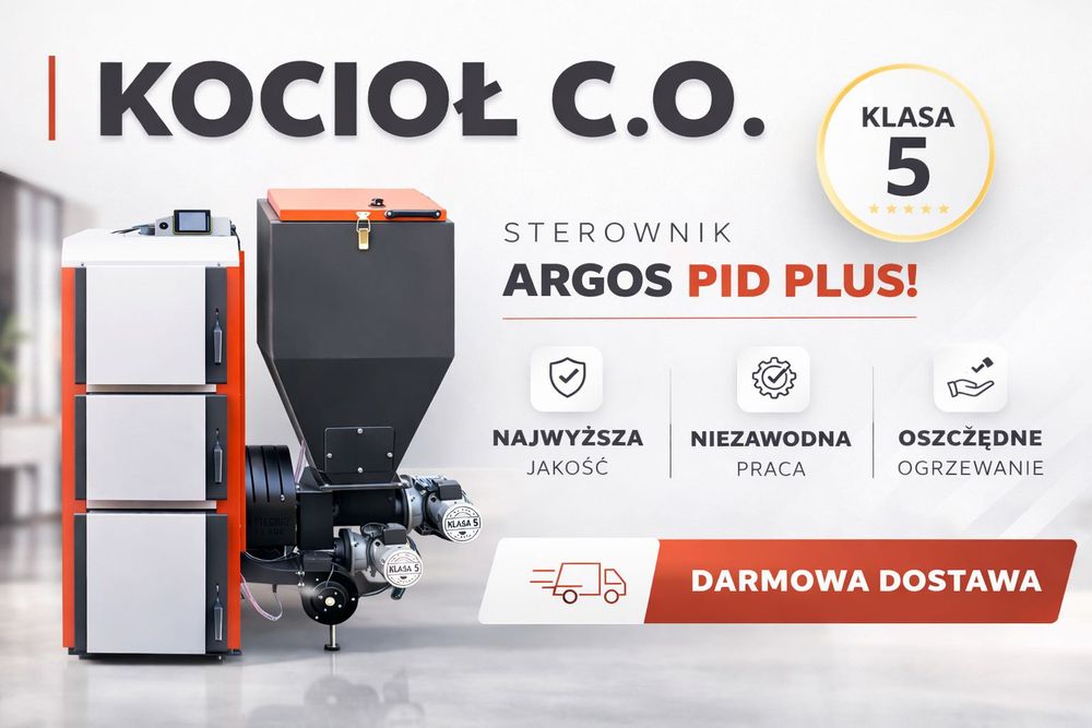 Piec na pellet TECHNIX PELL LUX 38 kW – nowoczesny, ekonomiczny kocioł od producenta. Wysoka jakość i oszczędność!
