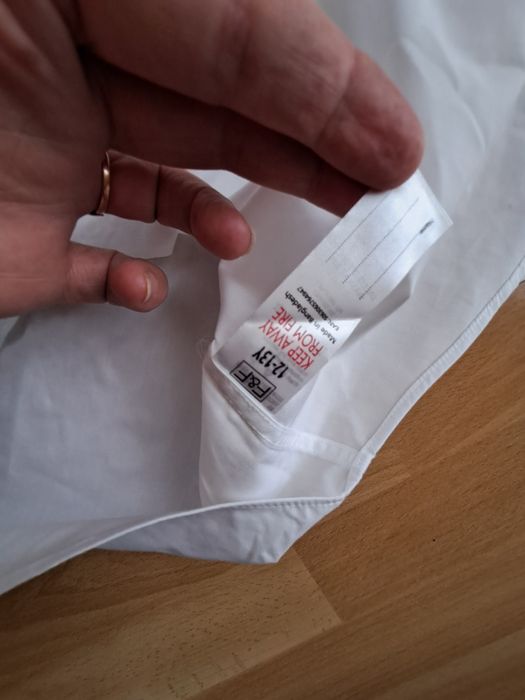 Koszula biała dla chłopca