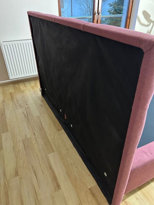 Łóżko podwójne tapicerowane