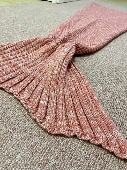 Cobertor Rabo de Sereia - Rosa