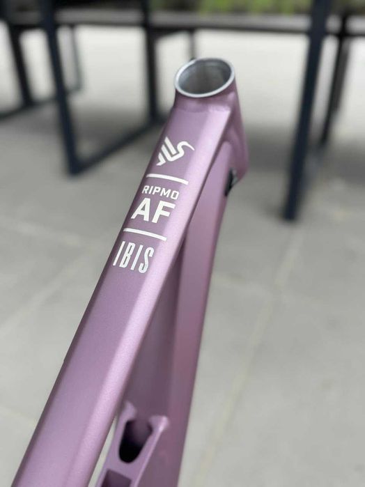 rama Ibis Ripmo AF V2, 150mm skoku, srebrna i różowa, S, M, XM, L, XL