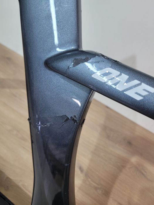 Frameset Triathlonowy Silent One Karbon komplet