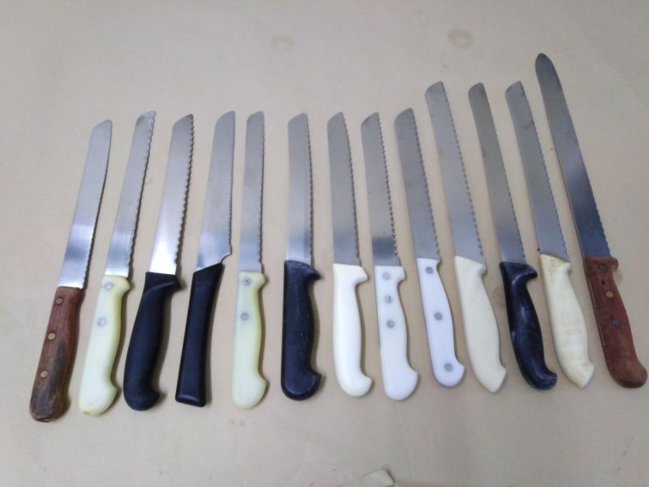Facas de Hotelaria de Serrilha 13 unidades