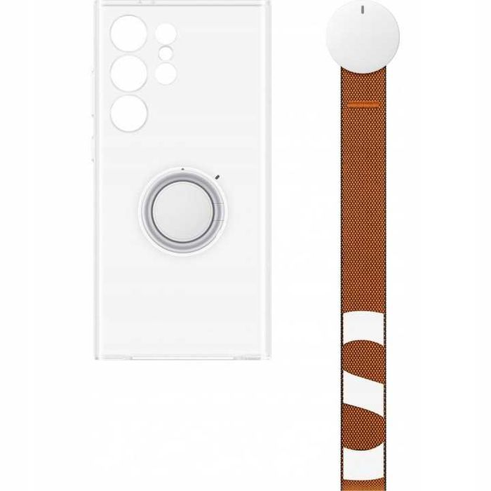 Etui Samsung Clear Gadget Case z uchwytem do Galaxy S24 Ultra