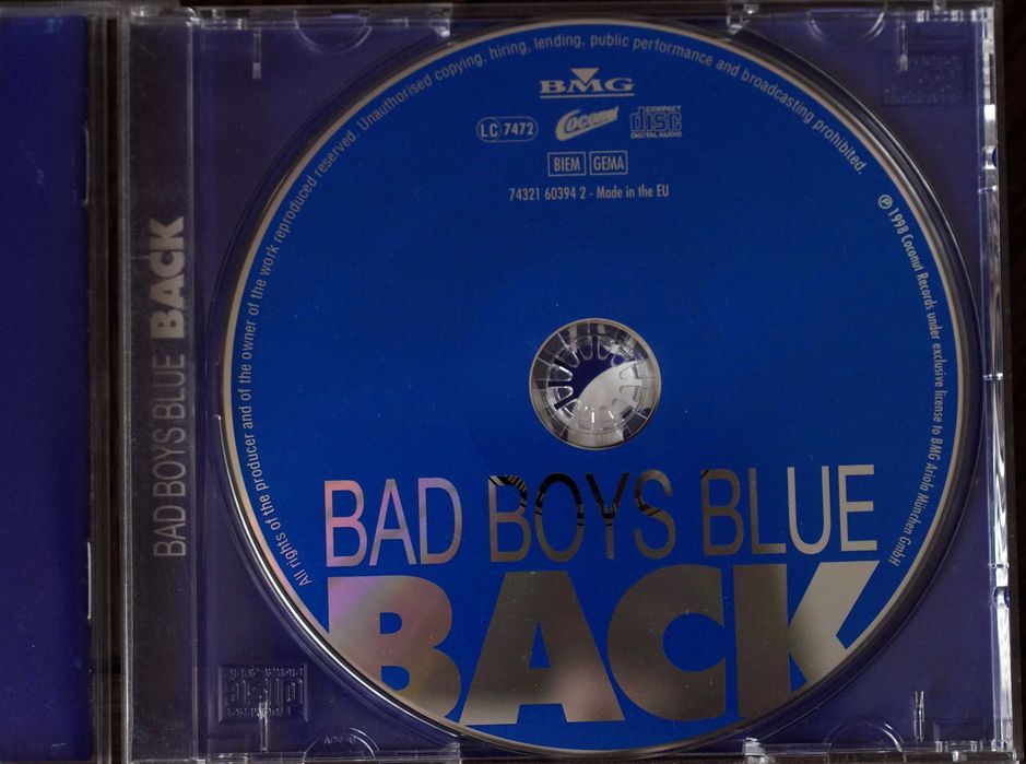Bad Boys Blue 1998 — Back: 659 грн. - CD / DVD / пластинки
