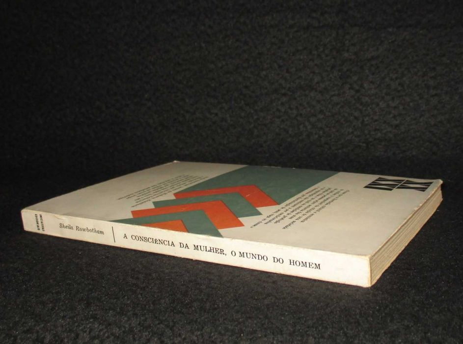 Livro A Consciência da Mulher O Mundo do Homem Sheila Rowbotham