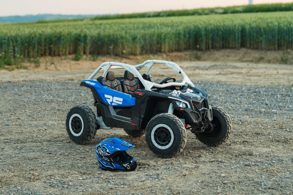 Auto BUGGY CANAM MAVERICK DELUXE pompowane koła 800W 24v pilot