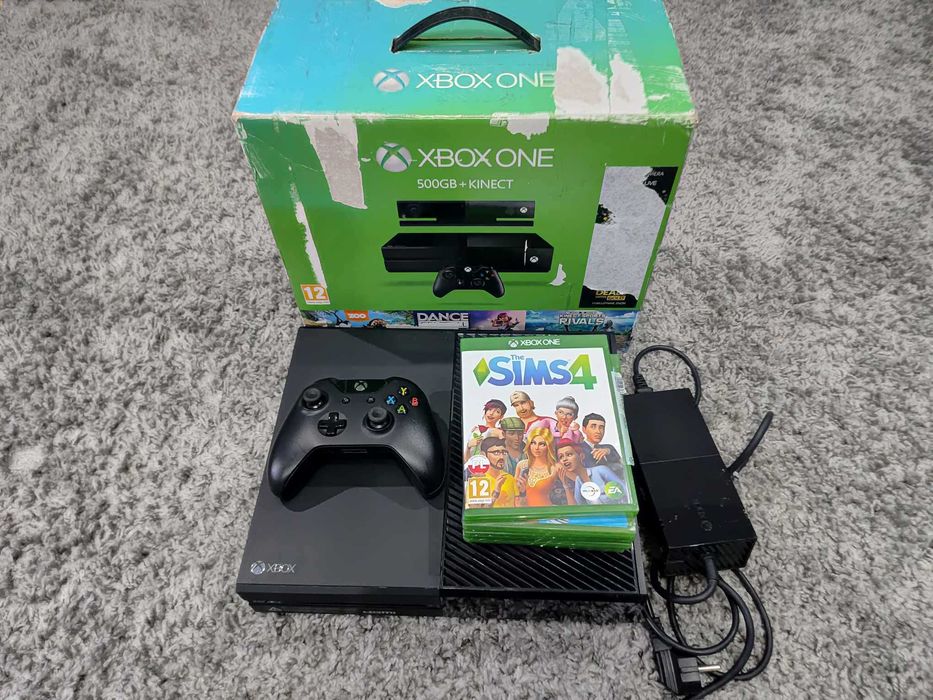 Xbox One Fat 500 Gb + 5 GIER