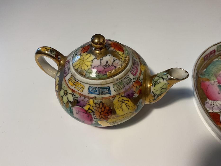 Conjunto de chá mini em porcelana – Made in China