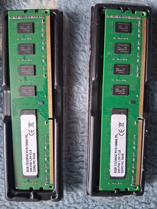 Pamięci Ram 8GB 1333 Mhz PC 3