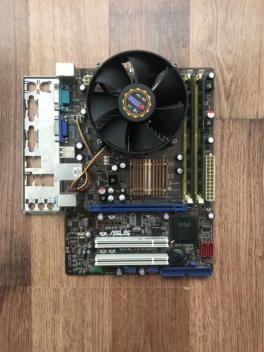 Q6600 (4Core) процесор/4 GB Ram/материнська плата Asus P5KPL ,кулер