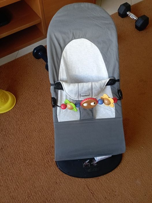 Espreguiçadeira BabyBjorn Soft Balance cinza