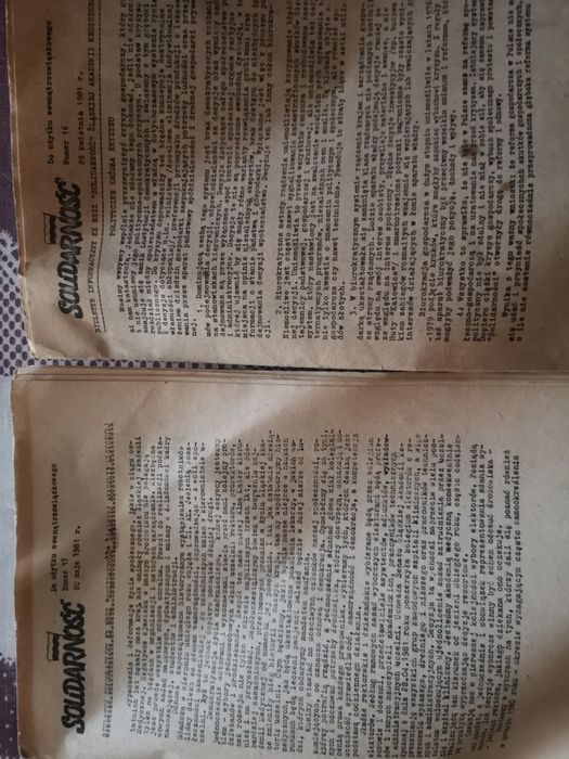 Biuletyny Solidarność 1981
