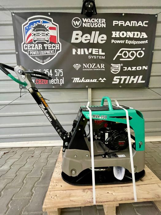 Zagęszczarka Mikasa MVH 158GH, Honda GX 200, 150 kg, nowa ,Fv,