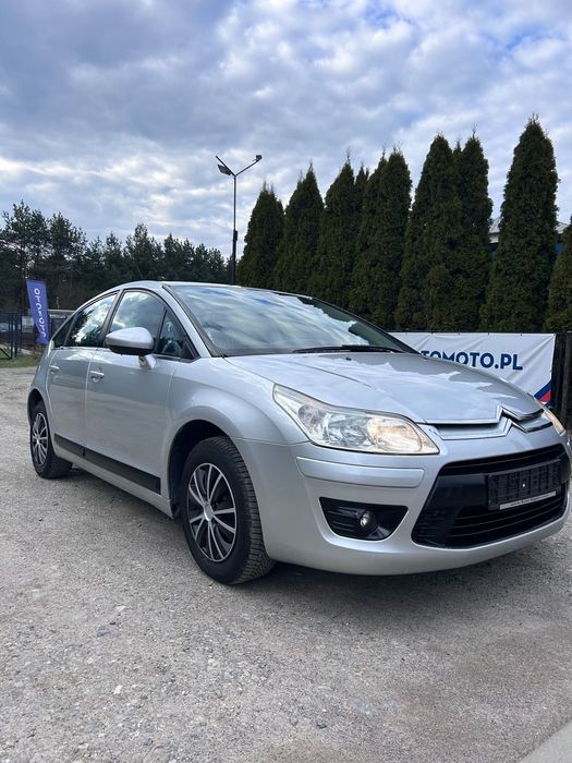 Citroën C4 Citroen C4 1.6  120 KM – 2010 – Srebrny