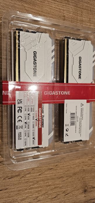 Gigastone 32gb (4x8gb) DDR4 3600MHz Kit Novo Selado Gaming RAM