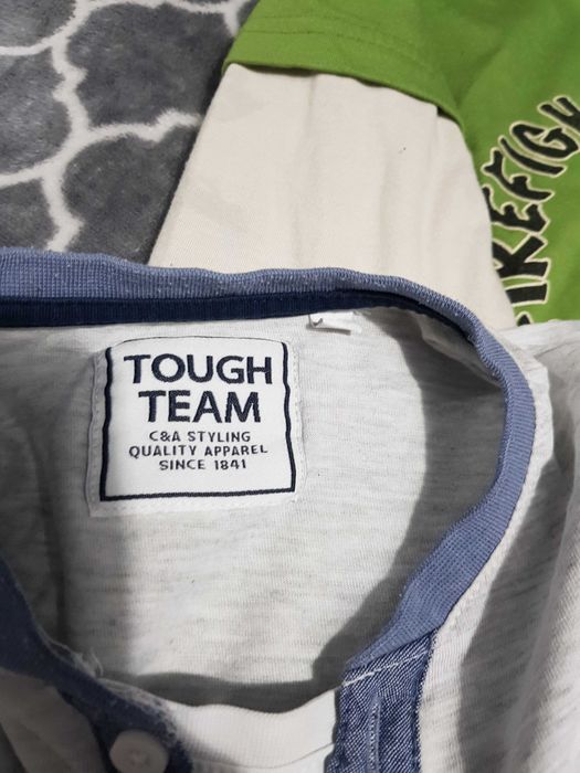 ZESTAW 17x koszulki z długim spider man policja strażak Sam r. 110