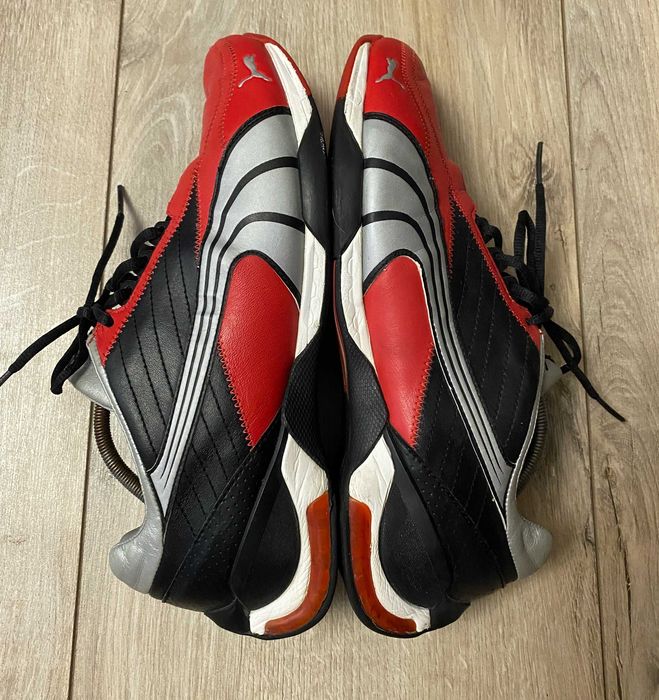 Кожаные кроссовки Puma Kart Racing