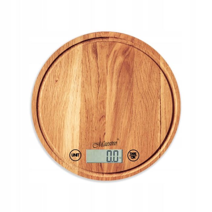 waga kuchenna cyfrowa tarowanie drewno 1gr. / 5kg
