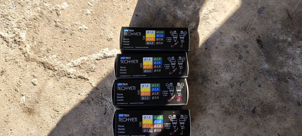 Wtryskiwacze LPG tech YETI