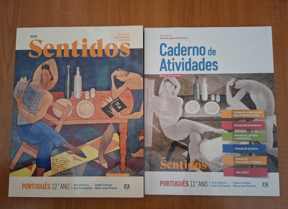 Sentidos 12 - Português 12.º ano Manual do professor com caderno