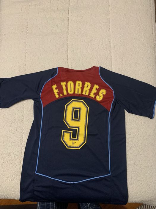 Camisola Atletico Madrid  2002/2003 Fernando Torres; Spider Man