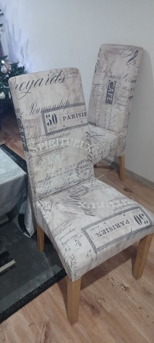 Dwa krzesla tapicerowane