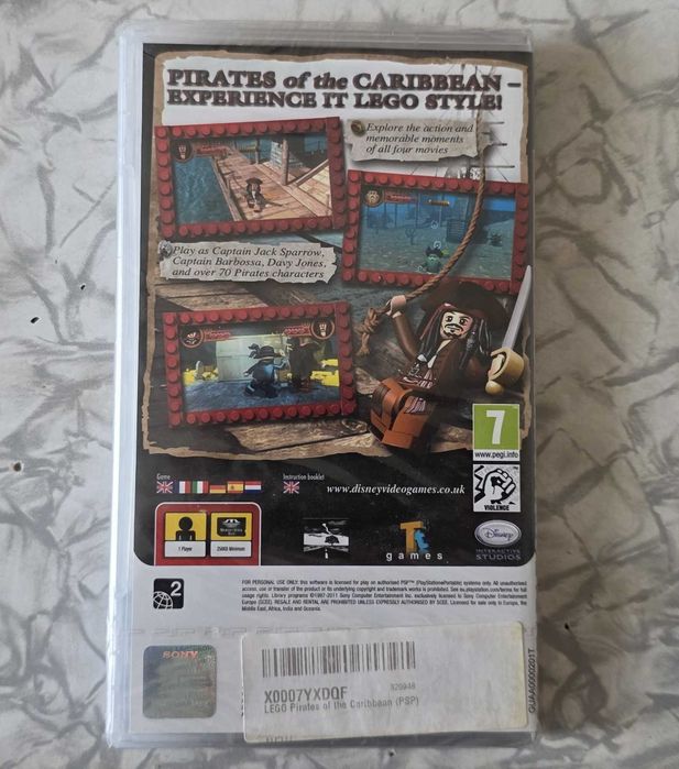 Lego Pirates of the Caribbean the video game