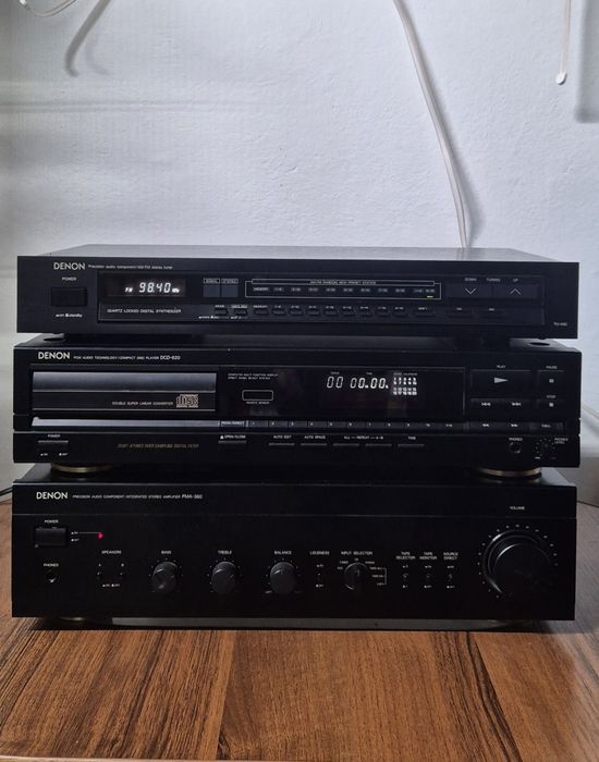 Wieża HiFi Stereo DENON + CD + TUNER