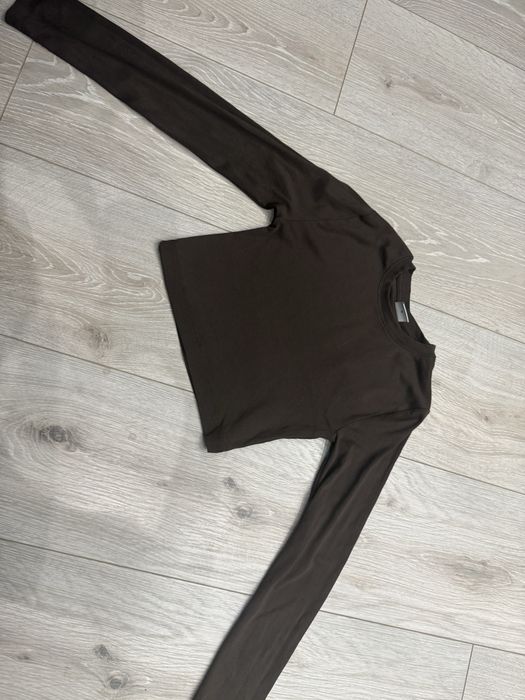 Вкорочений лонгслів zara