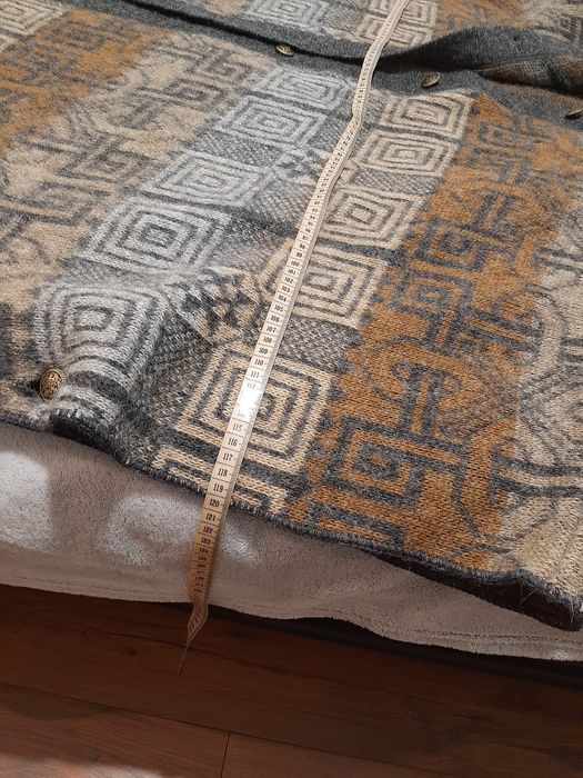 Płaszcz, ponczo z czystej wełny rozm uniwersalny