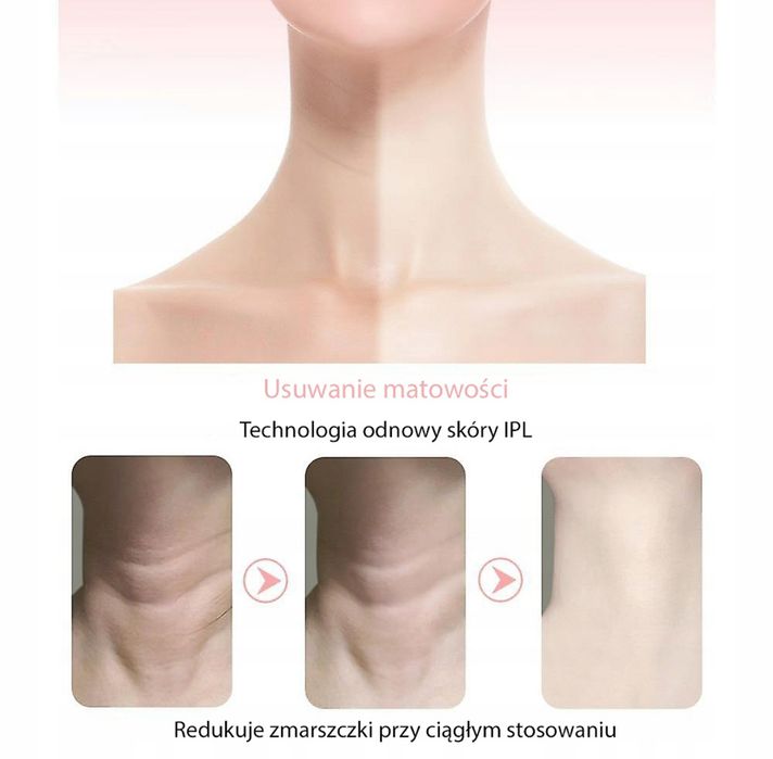 Masażer do ujędrenia szyi i twarzy ems lifting