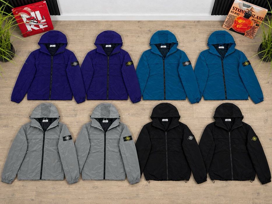 БЕЗ ПЕРЕДОПЛАТ | STONE ISLAND нейлон вітровка gore tex стон куртка