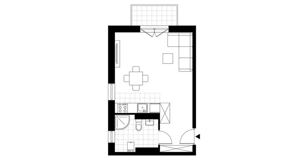 1-pokojowe mieszkanie 32m2 + balkon Bez Prowizji