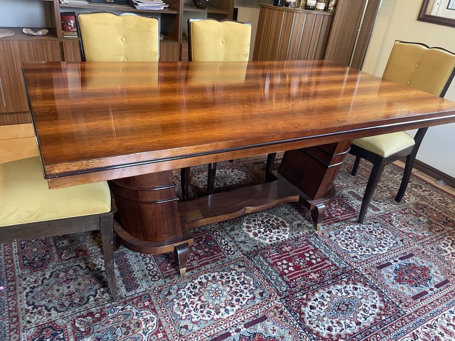 Mesa Art Deco francesa anos 30/40