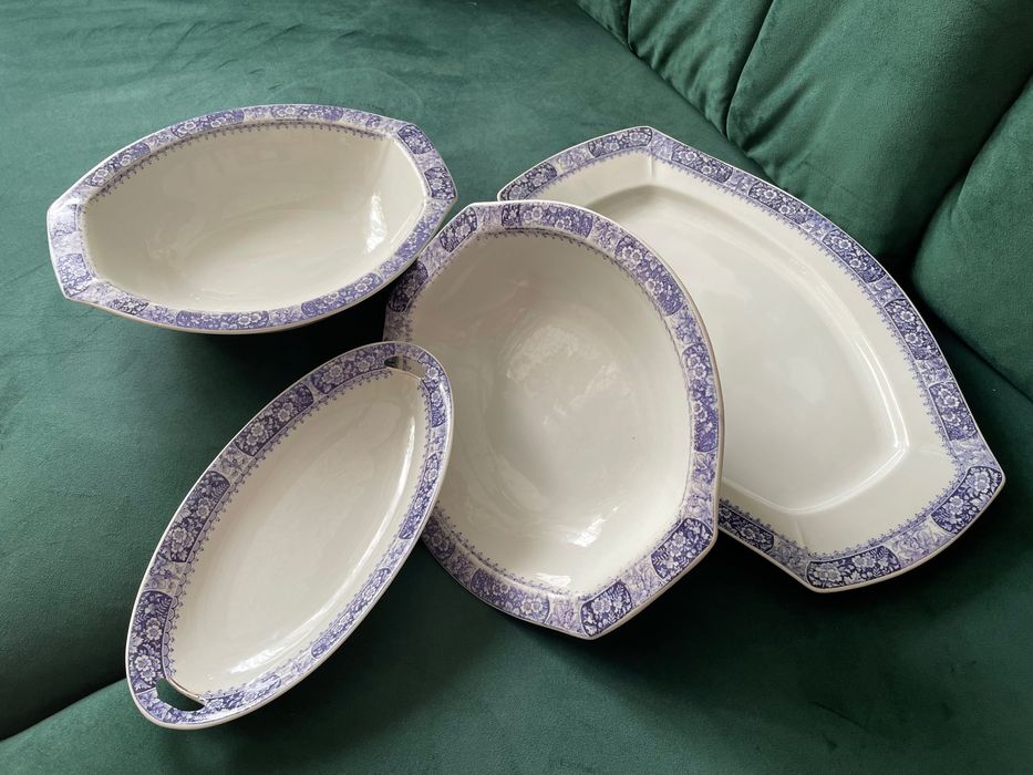 Stare porcelanowe półmiski KPM Wałbrzych