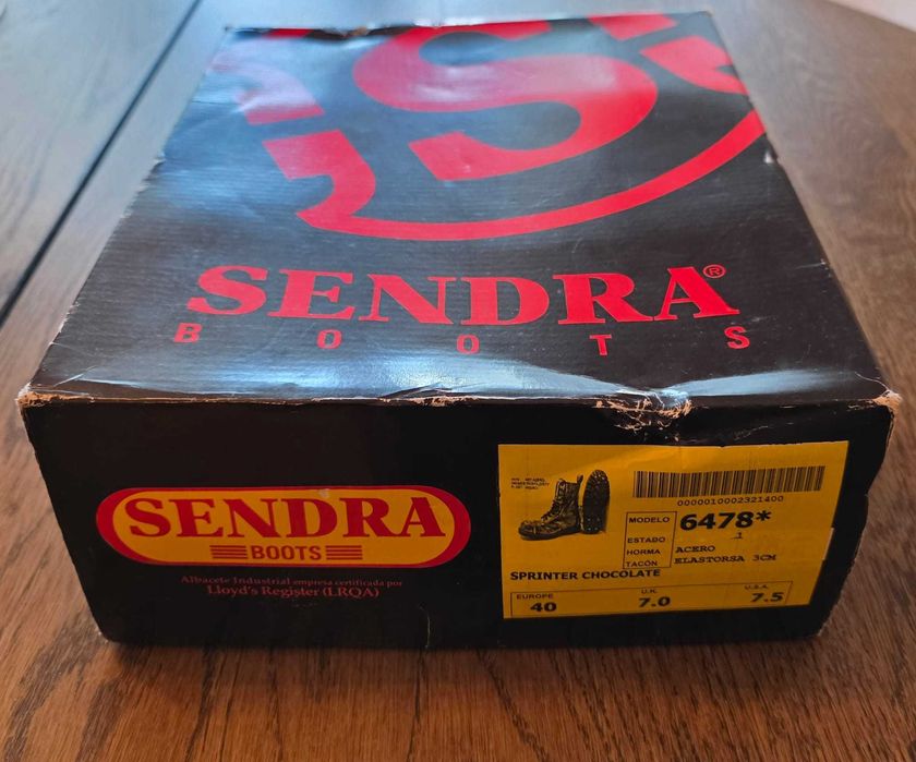 Botas Sendra - Mod. Acero Sprinter - Tamanho [40/7.0/7.5]