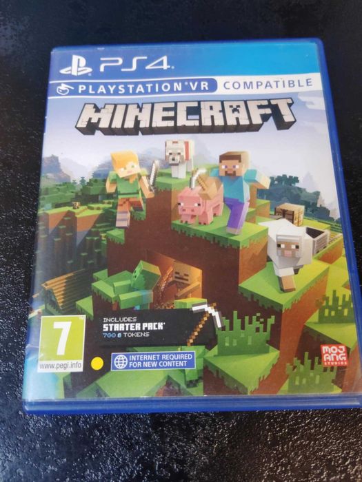 Minecraft PS4 Polskie napisy w grze