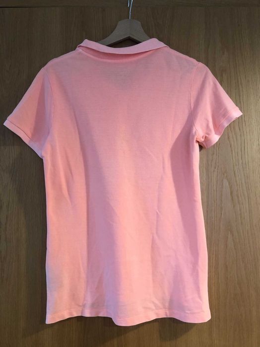 Pomarańczowa neonowa koszulka polo z krótkim rękawem, H&M